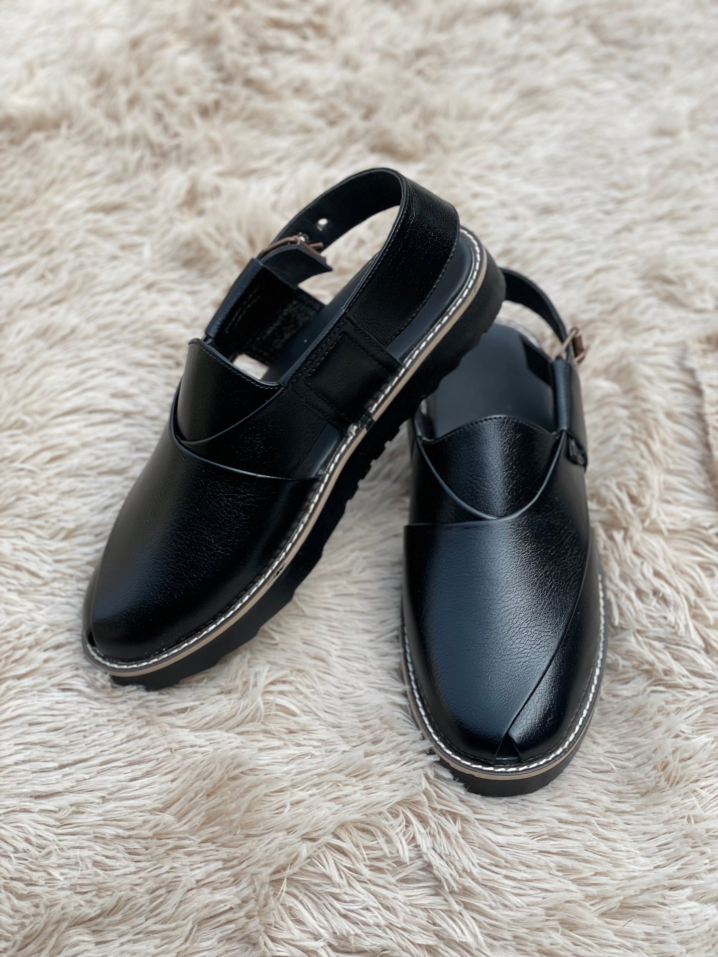 Double sole peshwari 001