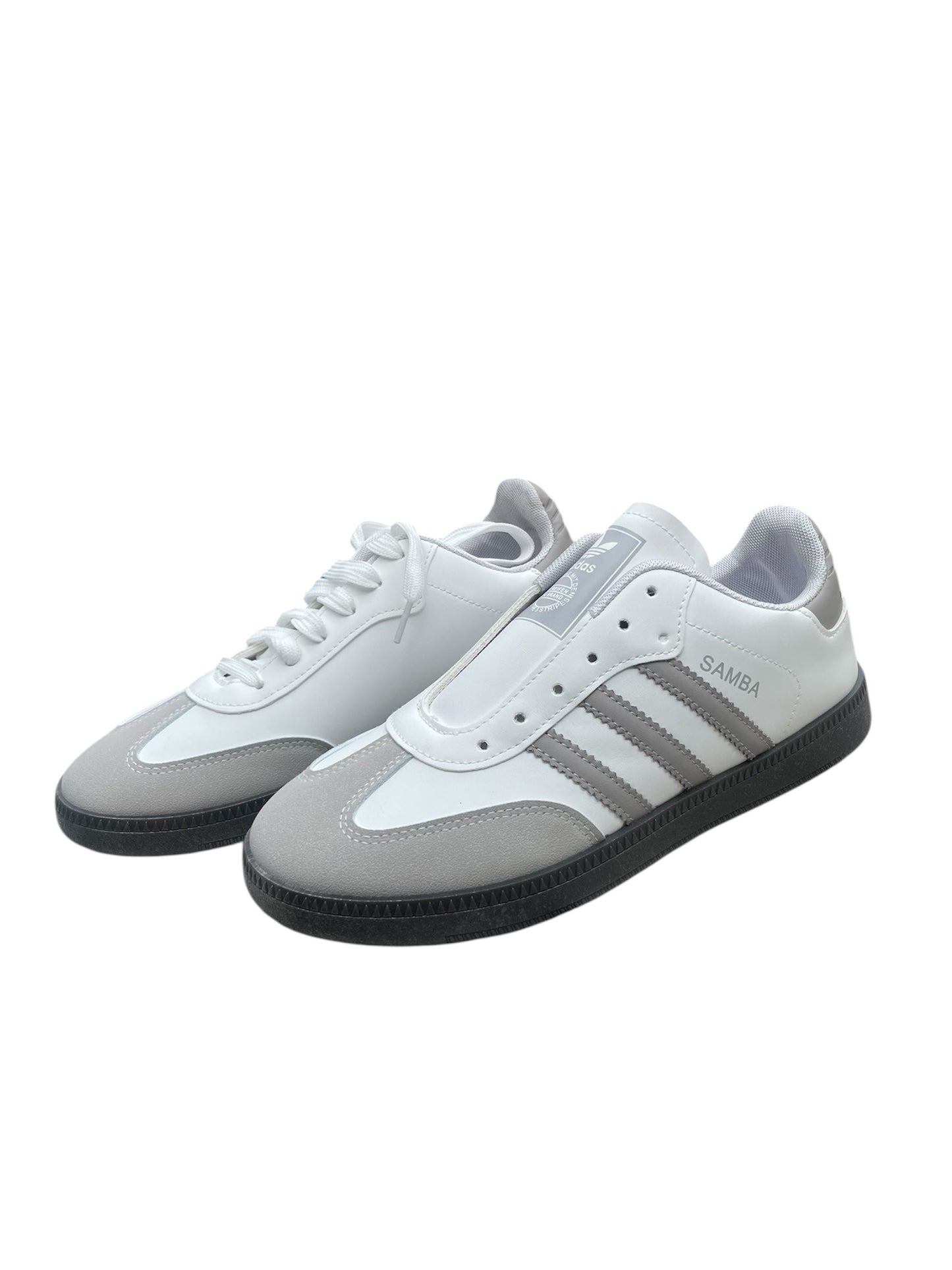 Samba white & grey